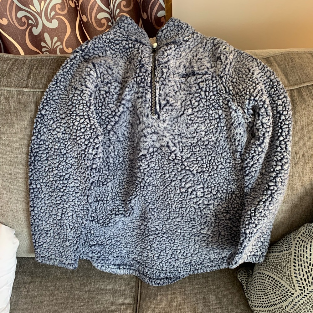 GreenTea Sherpa Pullover Women’s Size Medium